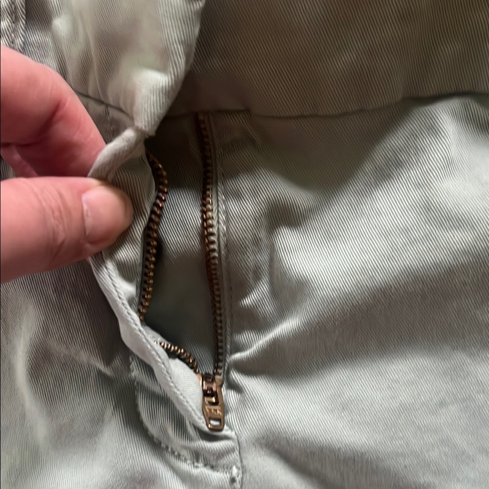 J Crew Olive Shorts - Picture 3 of 4